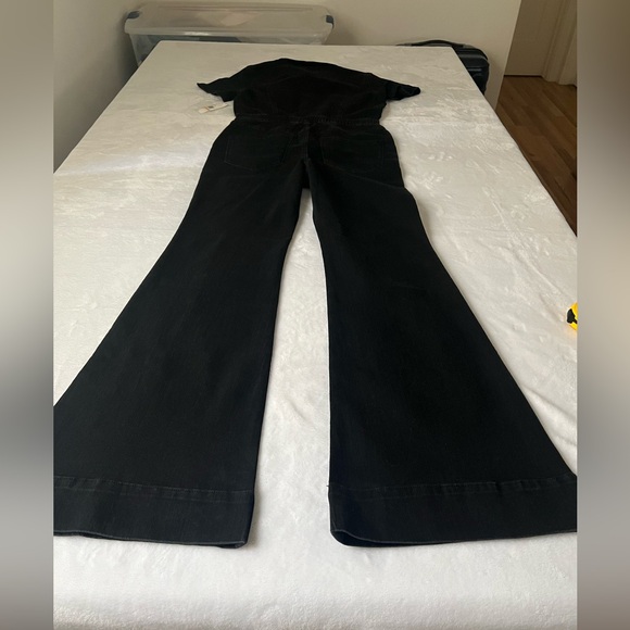 🖤 Black denim jumpsuit - Picture 3 of 16